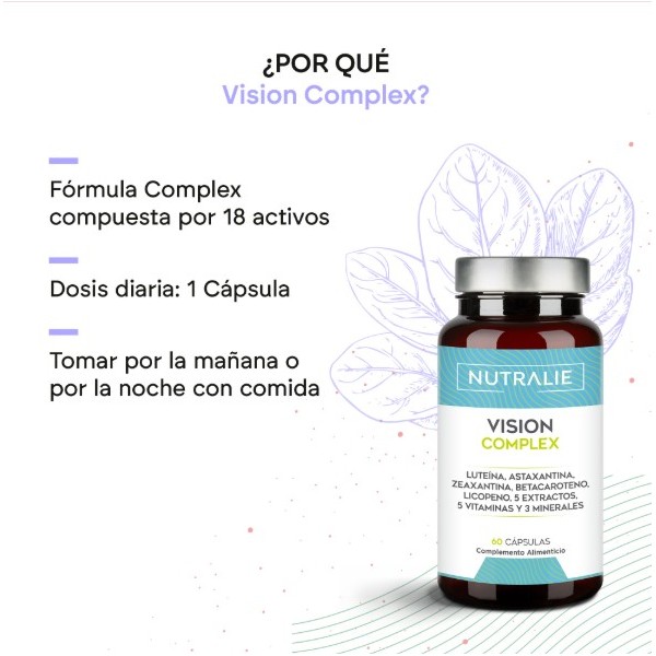 NUTRALIE VISION COMPLEX  60 CAPSULAS