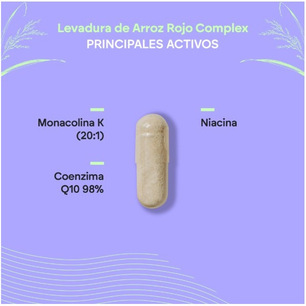 NUTRALIE RED YEAST RICE COMPLEX  90 CAPSULAS