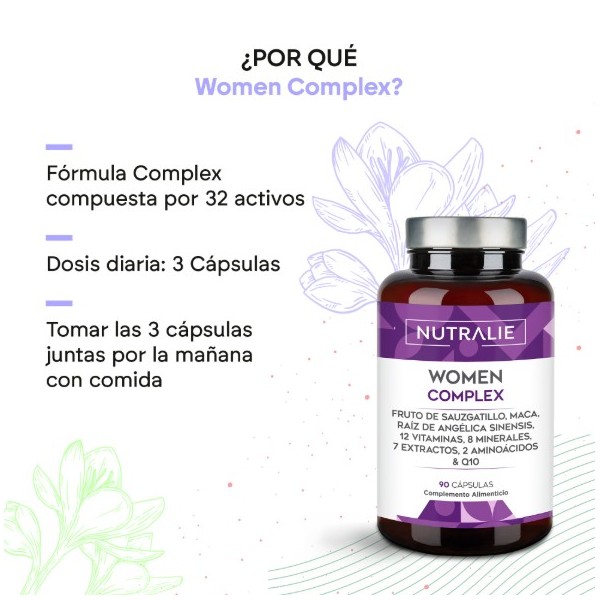 NUTRALIE WOMEN COMPLEX  90 CAPSULAS