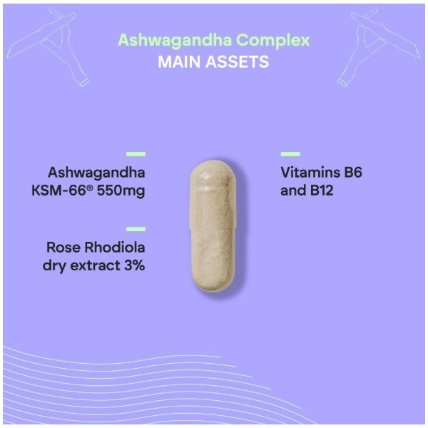 NUTRALIE ASHWAGANDHA COMPLEX  60 CAPSULAS