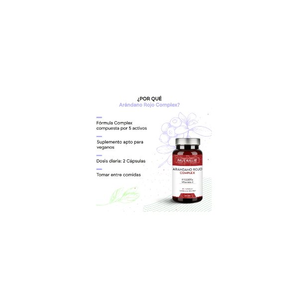 NUTRALIE CRANBERRY COMPLEX  60 CAPSULAS