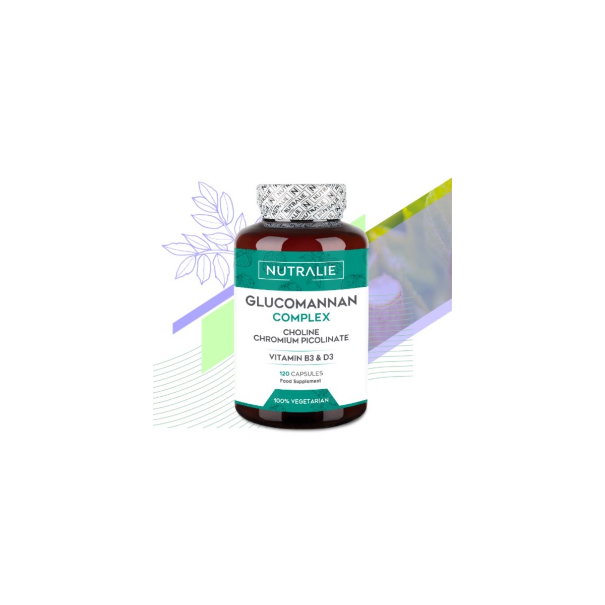 NUTRALIE GLUCOMANNAN COMPLEX  120 CAPSULAS