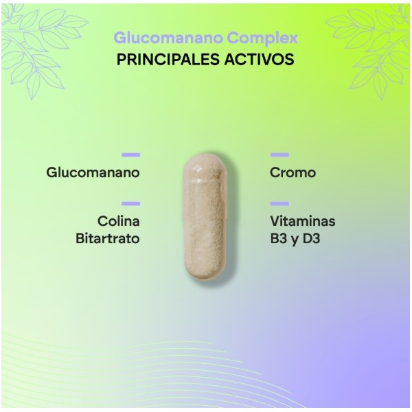 NUTRALIE GLUCOMANNAN COMPLEX  120 CAPSULAS