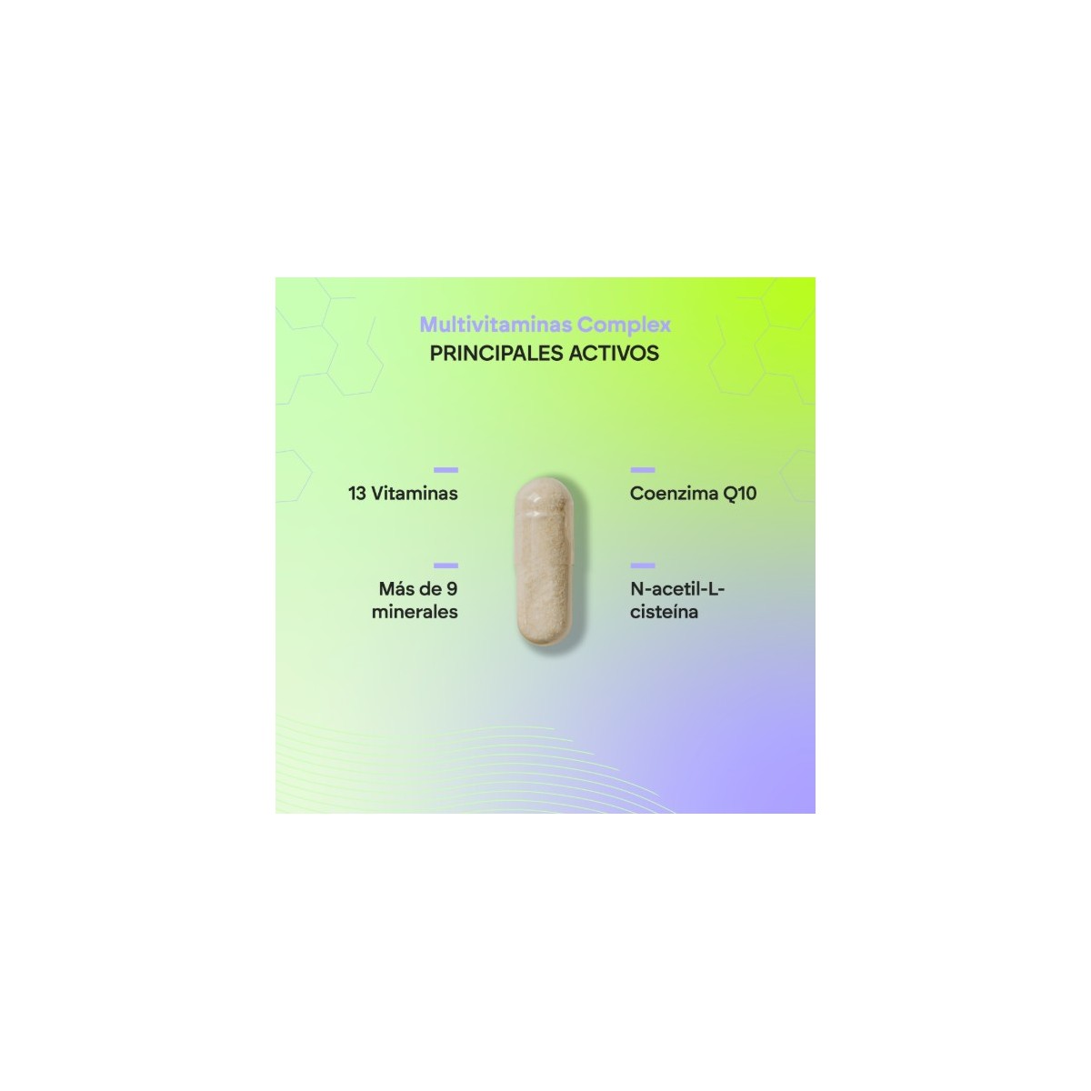 NUTRALIE MULTIVITAMINS COMPLEX  60 CAPSULAS