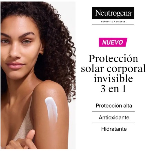 NEUTROGENA LOCION INVISIBLE CORPORAL SPF 50 200ML