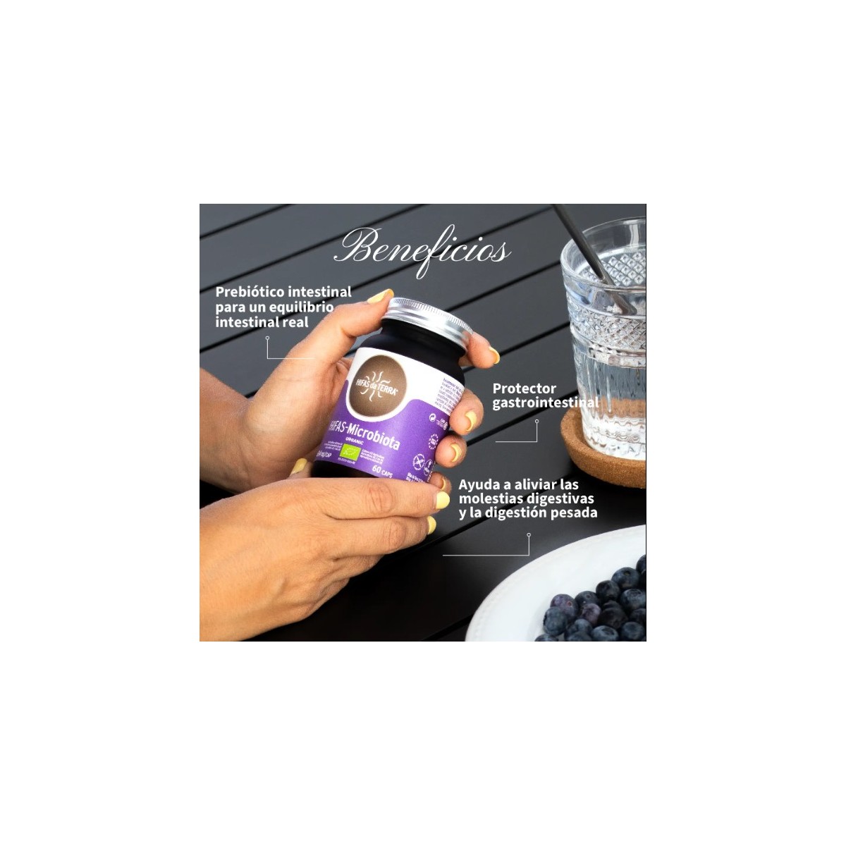 HIFAS MICROBIOTA  60 CAPSULAS