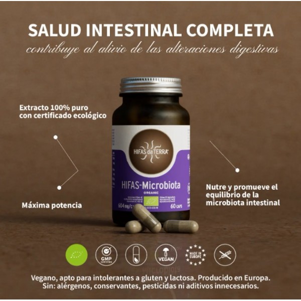 HIFAS MICROBIOTA  60 CAPSULAS