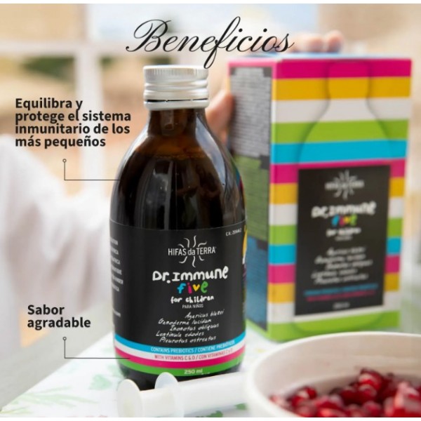 DR IMMUNE FIVE  1 BOTE VIDRIO 250 ML