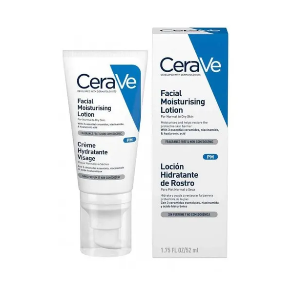 CERAVE RUTINA PIEL SECA HYDRATING CLEANSER + LOCION HIDRATANTE