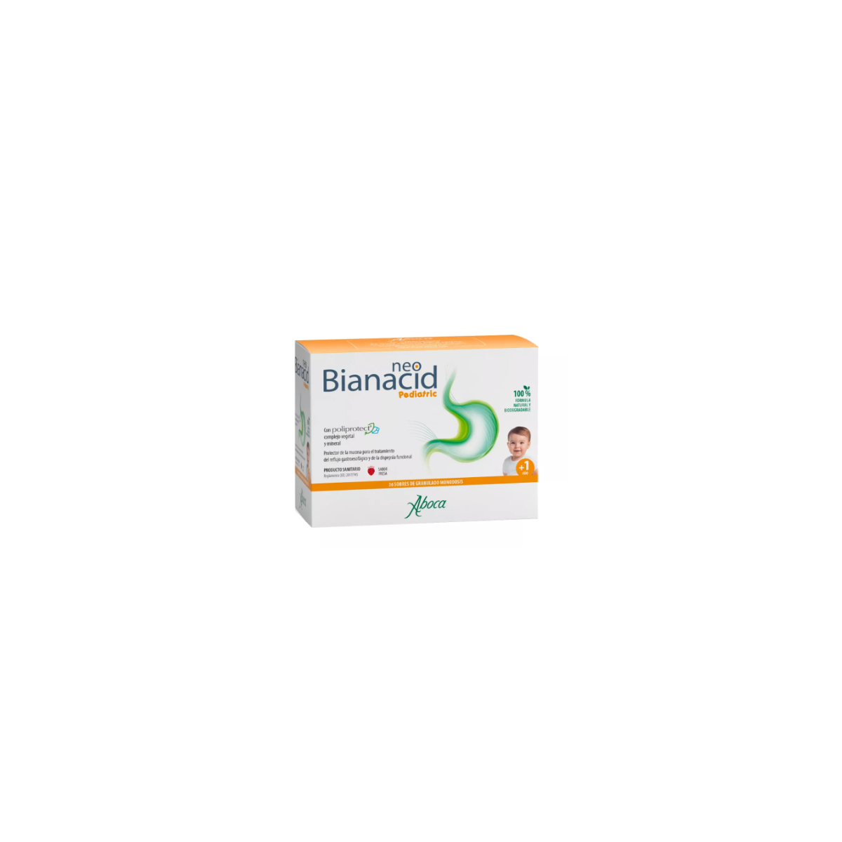 NEOBIANACID PEDIATRIC  36 SOBRES GRANULADO 775 MG
