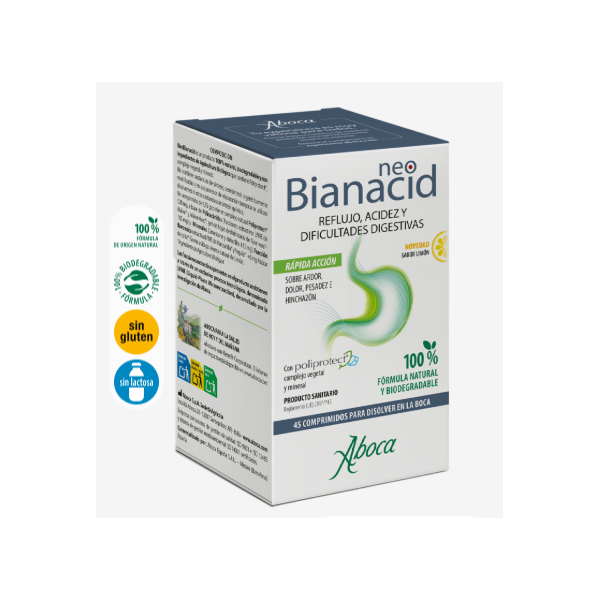NEOBIANACID  45 COMPRIMIDOS SABOR LIMON