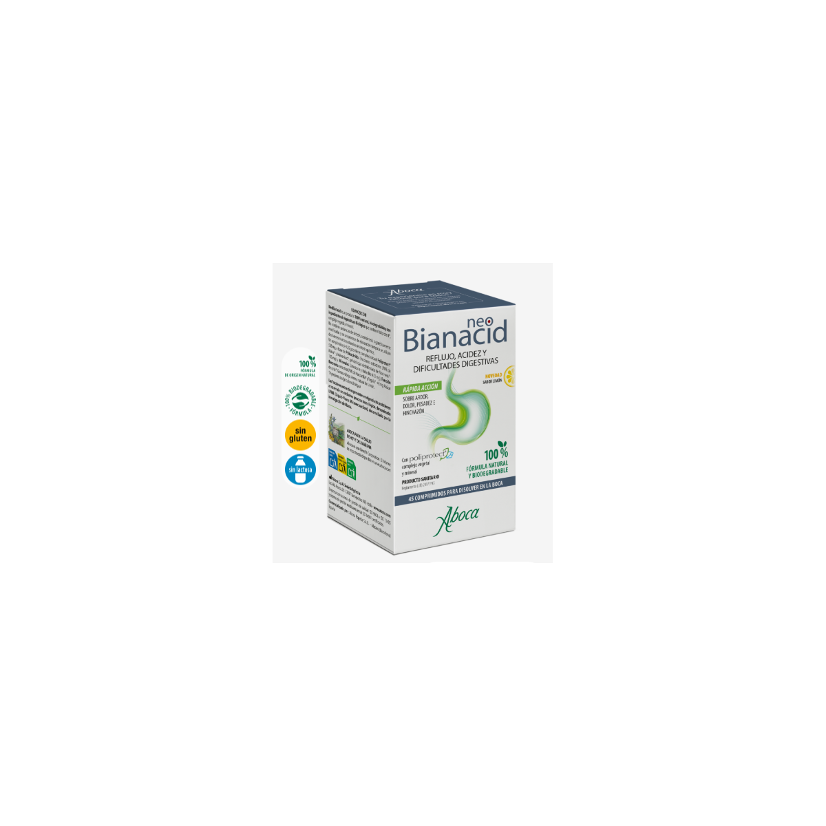 NEOBIANACID  45 COMPRIMIDOS SABOR LIMON