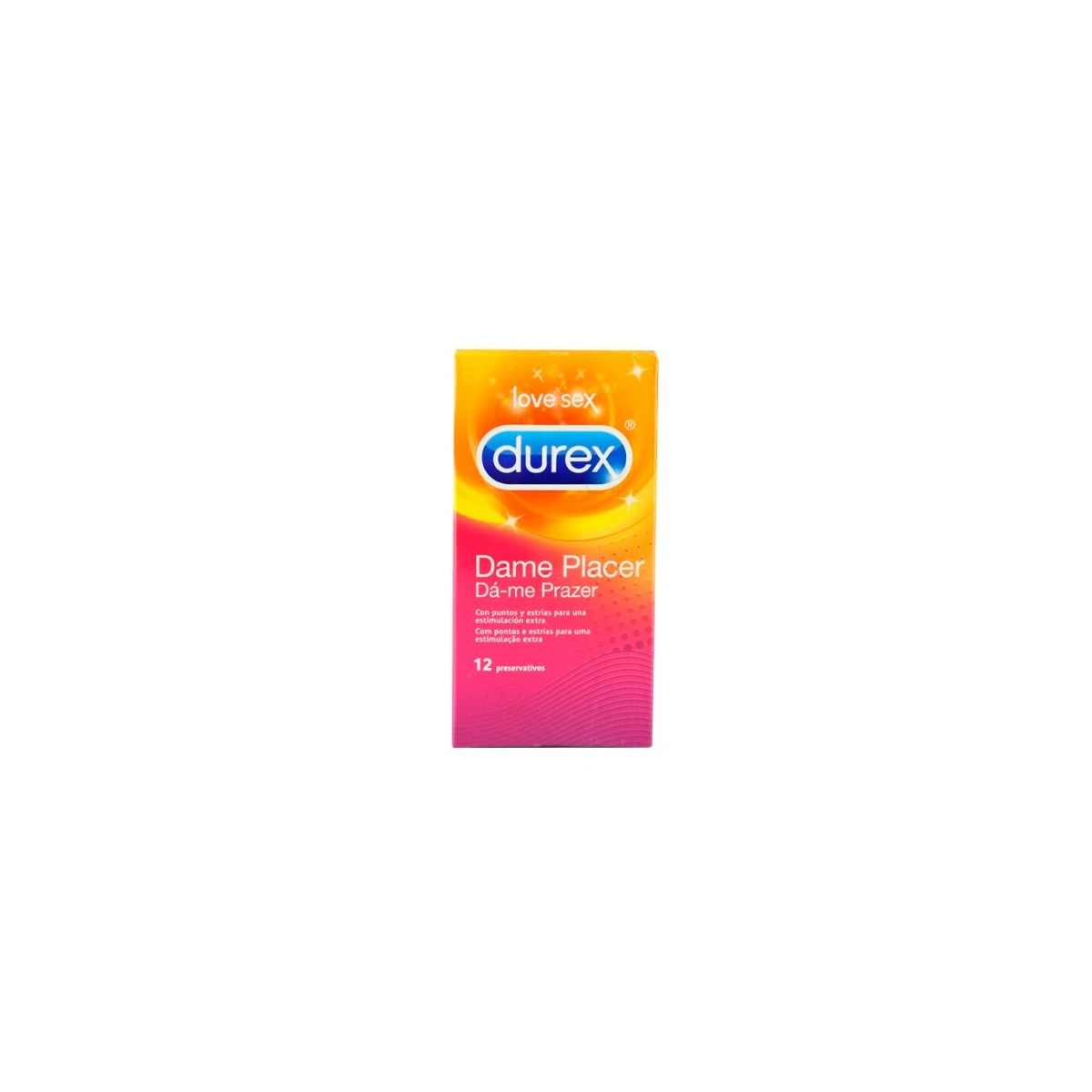 DUREX DAME PLACER 12 U